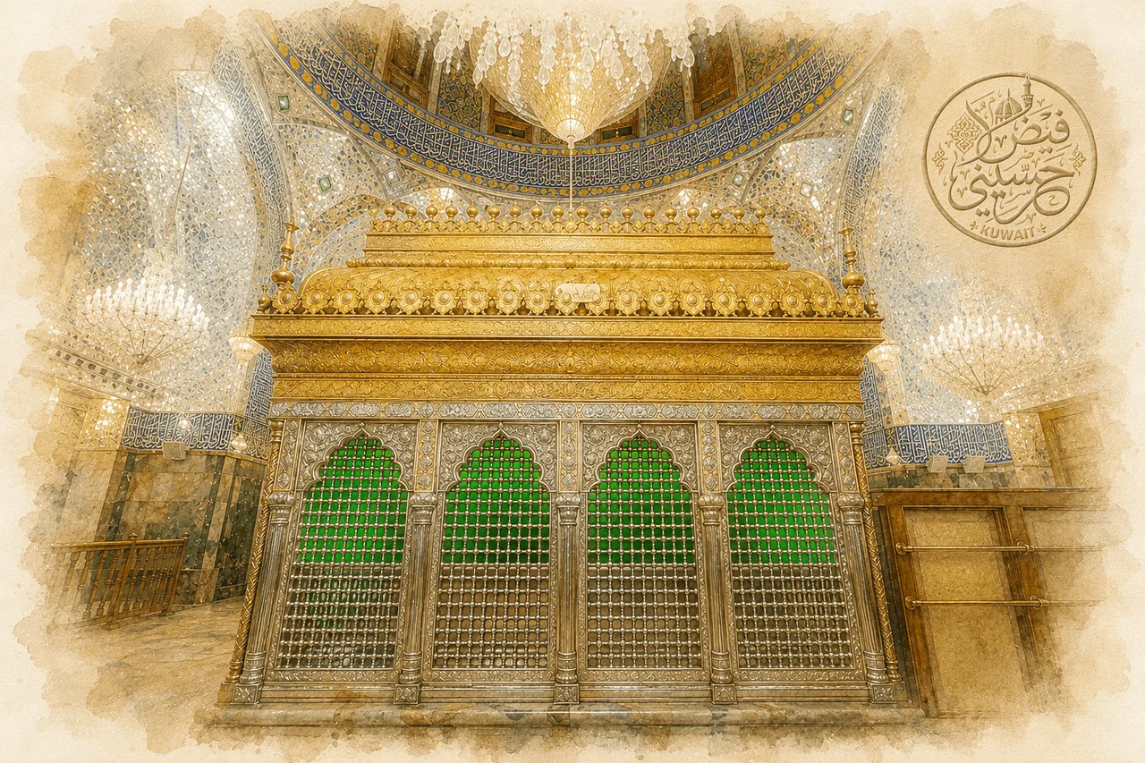 The zarih mubarak of Imam Husain AS in Karbala
